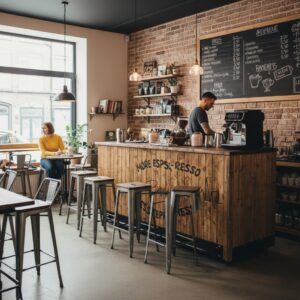 Ahşap köşe Bar Bankosu - Görsel 4