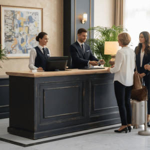 Otel Resepsiyon Bankosu - Görsel 6