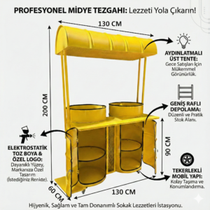 Profesyonel Midye Tezgahı - Görsel 2
