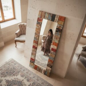 Rustik boy aynası - Görsel 7