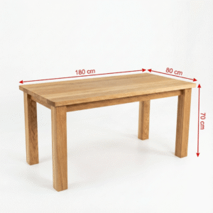 Açık renk ahşap masa - Görsel 3