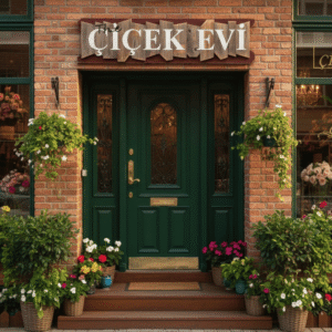 El Yapımı Ahşap Tabela - Görsel 1