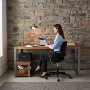 Endüstriyel çalışma masası - Görsel 1