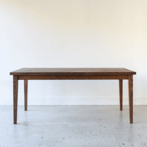 Masif ahşap retro masa - Görsel 7