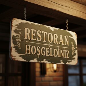 Restoran tabelası - Görsel 3