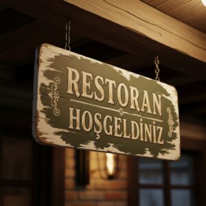 Restoran tabelası - Görsel 4