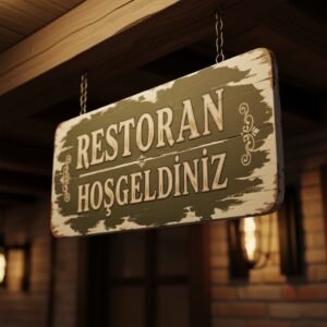 Restoran tabelası - Görsel 5