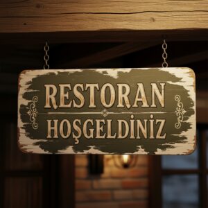 Restoran tabelası - Görsel 1