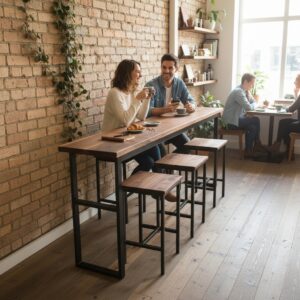 Uzun Bar Masası - Görsel 1