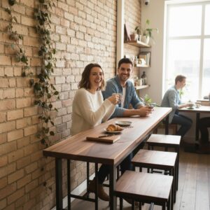 Uzun Bar Masası - Görsel 5