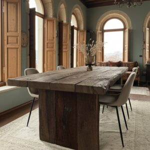 AHŞAP KÜTÜK MASA- DOĞANIN GÜÇLÜ ESTETİĞİ - Görsel 1