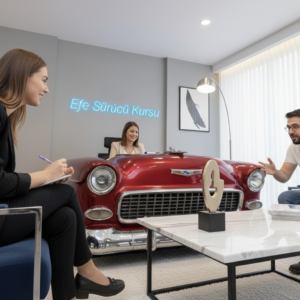 Efsanevi Tasarım- Chevrolet Klasik Araba Masa – Ofis, Cafe ve Galeri İçin Özel Üretim - Görsel 1