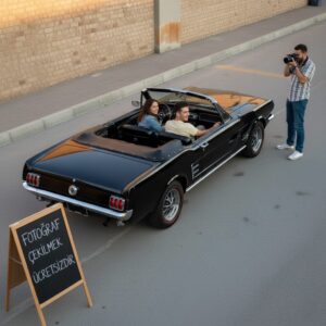 Fiber Ford Mustang Dekoratif Araç- Orijinal Boyutlarda Efsanevi Tasarım - Görsel 3