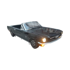 Fiber Ford Mustang Dekoratif Araç- Orijinal Boyutlarda Efsanevi Tasarım - Görsel 8