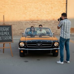 Fiber Ford Mustang Dekoratif Araç- Orijinal Boyutlarda Efsanevi Tasarım - Görsel 4