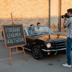 Fiber Ford Mustang Dekoratif Araç- Orijinal Boyutlarda Efsanevi Tasarım - Görsel 7