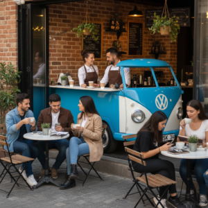 Retro araba banko - Görsel 1