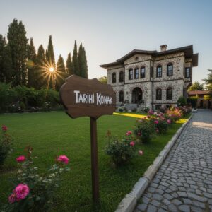 Saplamalı Ahşap Bahçe Tabelası - Görsel 4